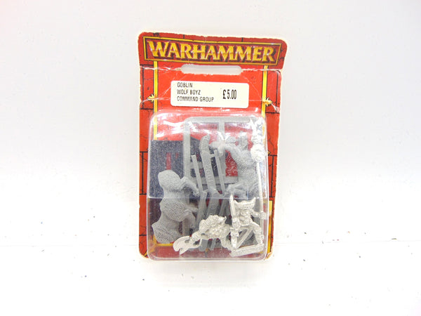 Goblin Wolf Boyz Command Group