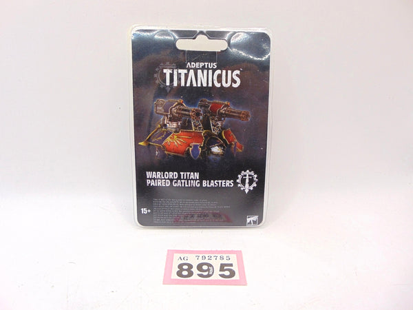 Adeptus Titanicus / Legions Imperialis: Warlord Titan Paired Gatling Blasters