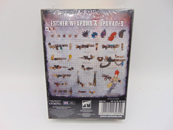 Escher Weapons & Upgrades