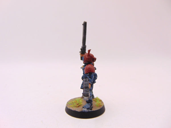 Cadian Officer with Chainsword