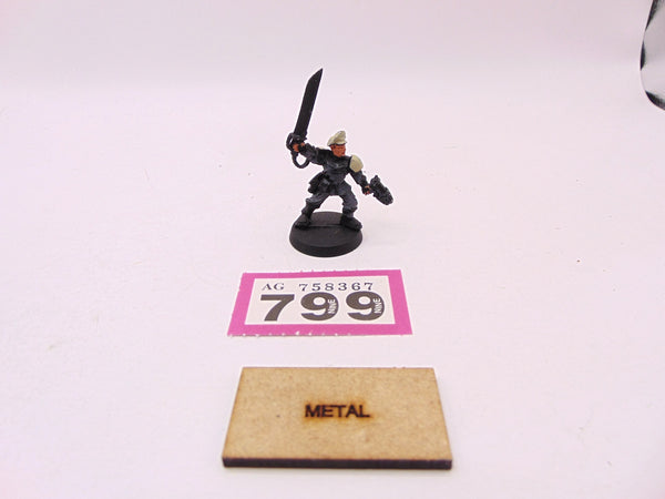 Cadian Officer with Power Sword