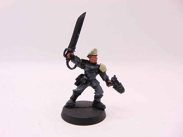 Cadian Officer with Power Sword