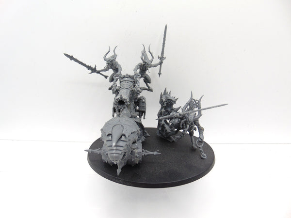 Skull Cannon / Rendmaster, Herald of Khorne on Blood Throne