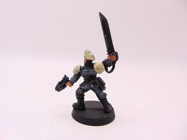 Cadian Officer with Power Sword