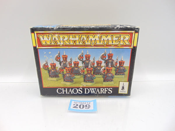 Chaos Dwarfs - Empty Box