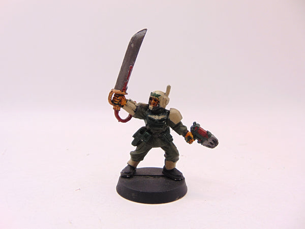 Cadian Officer with Power Sword