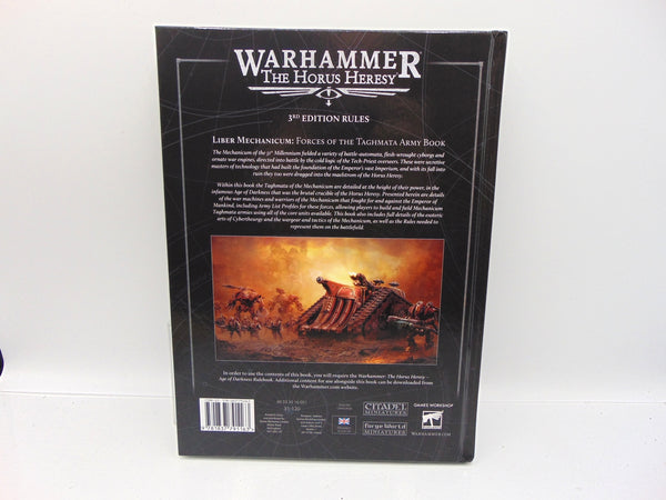 Liber Mechanicum: Forces of the Taghmata Army Book