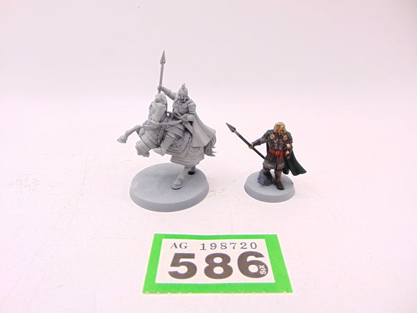 Haleth Prince Of Rohan - Mounted And Unmounted