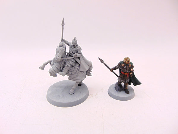 Haleth Prince Of Rohan - Mounted And Unmounted