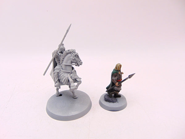 Haleth Prince Of Rohan - Mounted And Unmounted