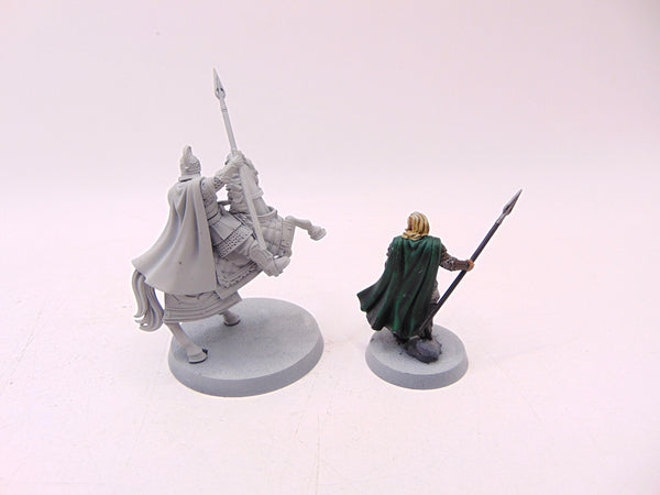 Haleth Prince Of Rohan - Mounted And Unmounted