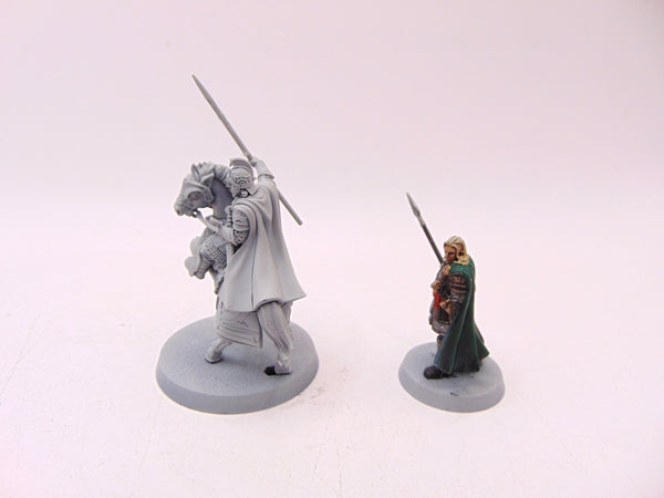 Haleth Prince Of Rohan - Mounted And Unmounted