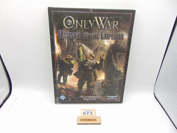 Only War Hammer of the Emperor The Guardsman's Handbook