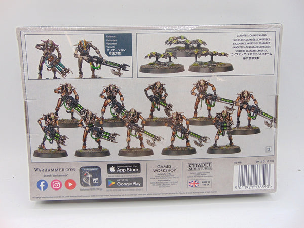 Necron Warriors & Canoptek Scarab Swarms