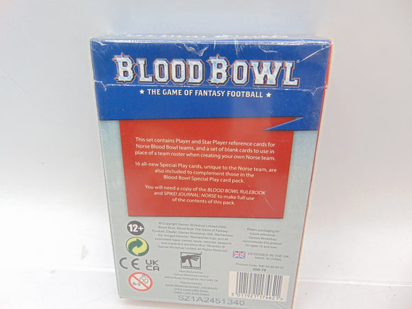 Blood Bowl Norse Team Cards