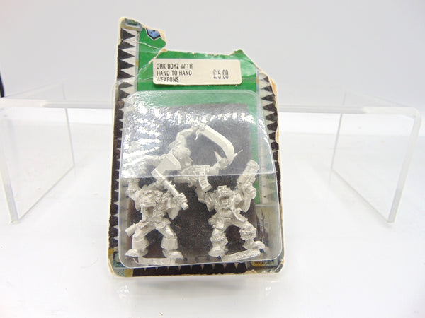Ork Boyz with Hand to Hand Weapons