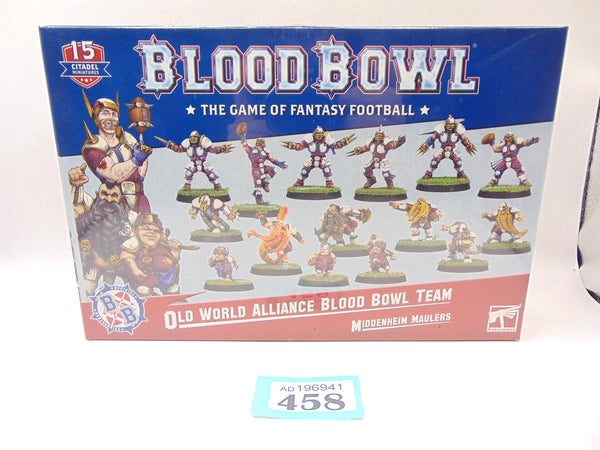 Old World Alliance Blood Bowl Team – The Middenheim Maulers