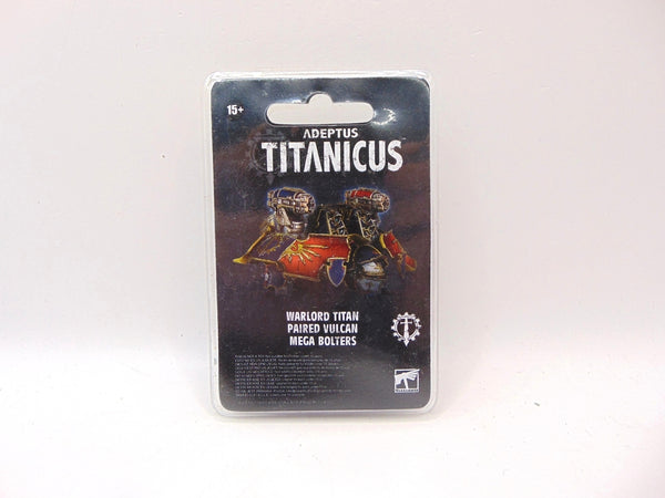 Adeptus Titanicus / Legions Imperialis: Warlord Titan Paired Vulcan Mega Bolters