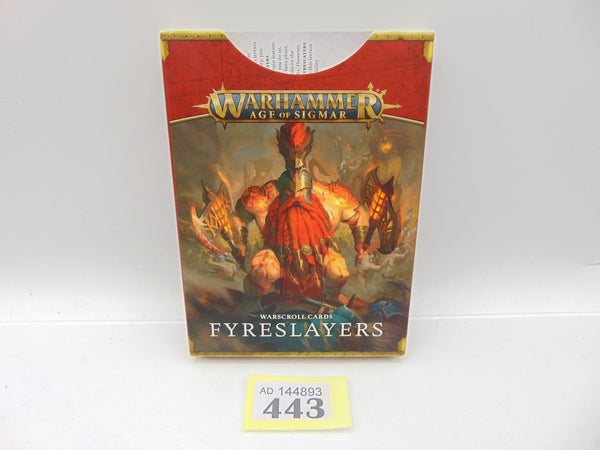 Warscroll Cards Fyreslayers