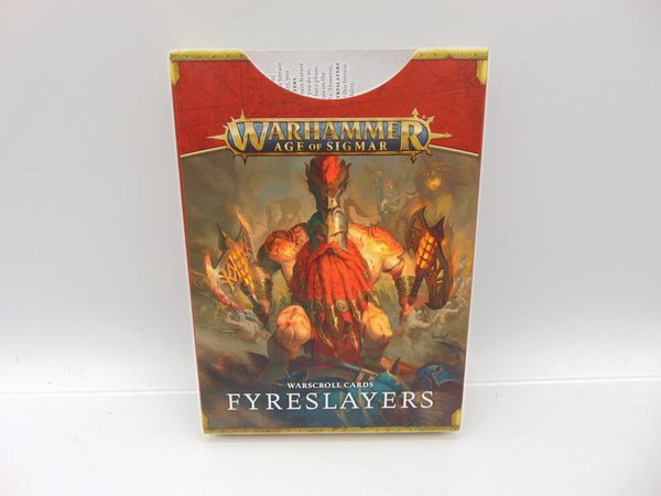 Warscroll Cards Fyreslayers