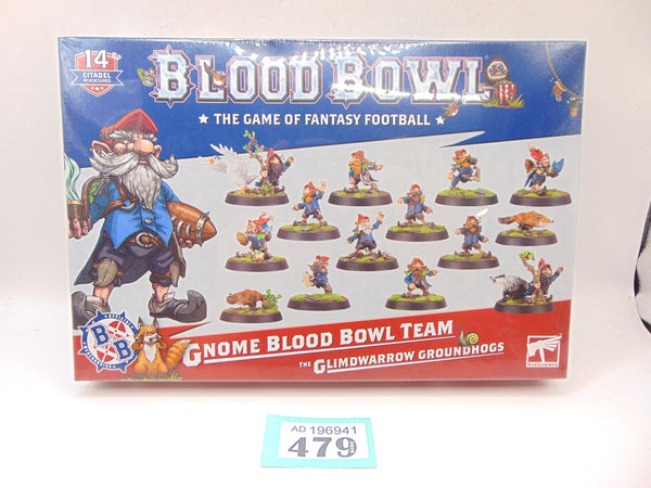 Gnome Blood Bowl Team: The Glimdwarrow Groundhogs