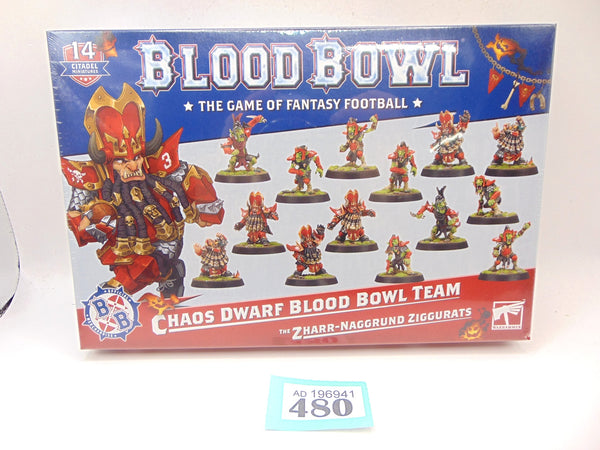 Chaos Dwarf Blood Bowl Team: The Zharr-Naggrund Ziggurats
