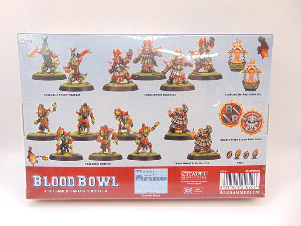 Chaos Dwarf Blood Bowl Team: The Zharr-Naggrund Ziggurats