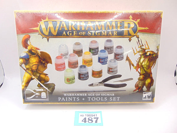 Age of Sigmar Paints and Tools Set