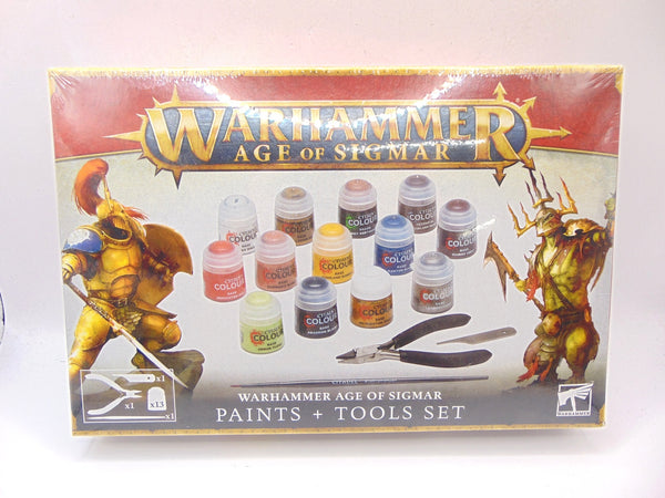 Age of Sigmar Paints and Tools Set