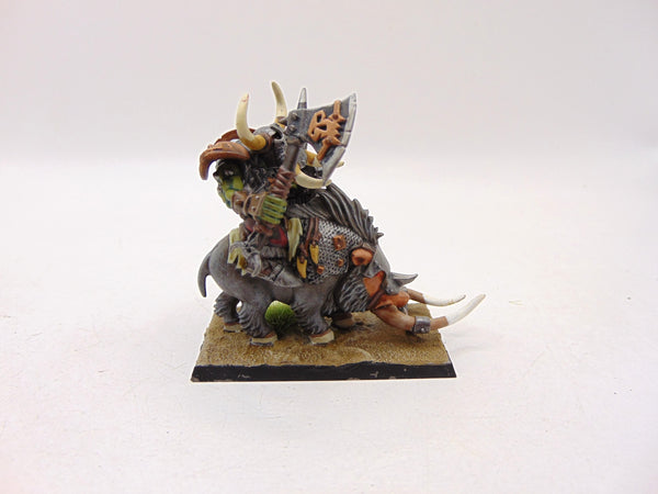 Orc Boss on Boar