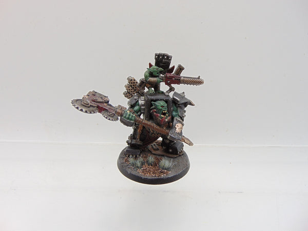 Ork Warboss in Mega Armour