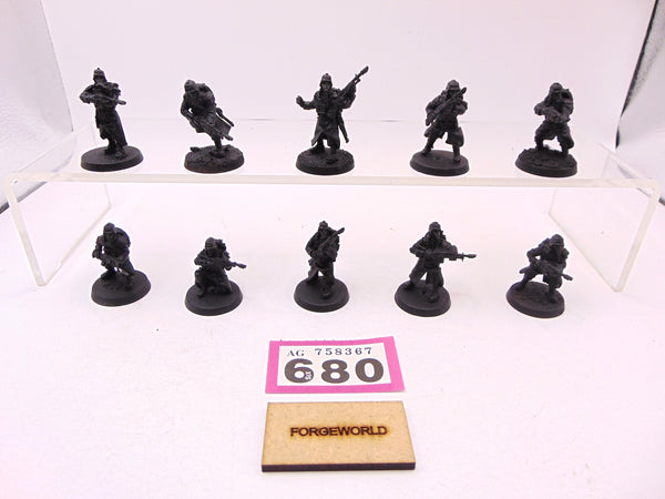 Death Korps of Krieg Infantry Squad Advancing
