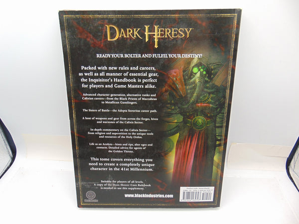 Dark Heresy The Inquisitor's Handbook