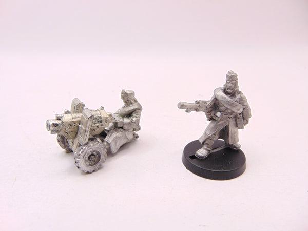 Valhallan Ice Warriors Heavy Bolter Team
