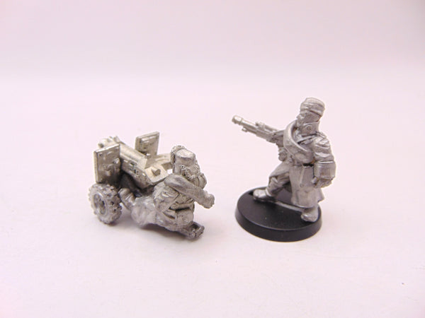 Valhallan Ice Warriors Heavy Bolter Team