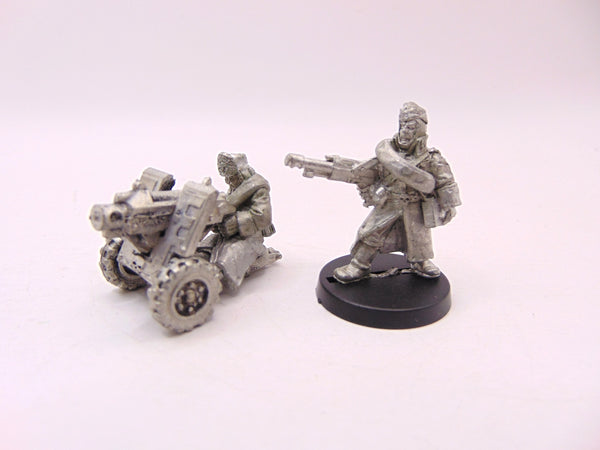 Valhallan Ice Warrors Heavy Bolter Team
