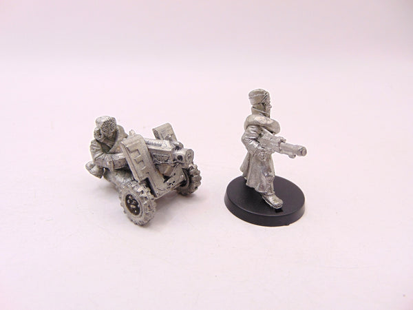 Valhallan Ice Warrors Heavy Bolter Team