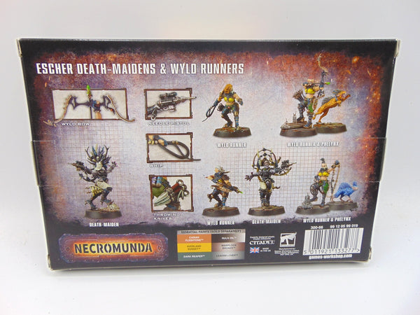 Escher Death-maidens and Wyld Runners