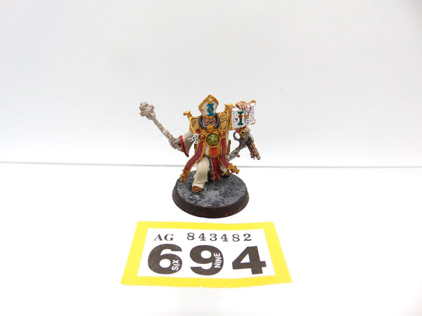Ministorum Priest Taddeus the Purifier