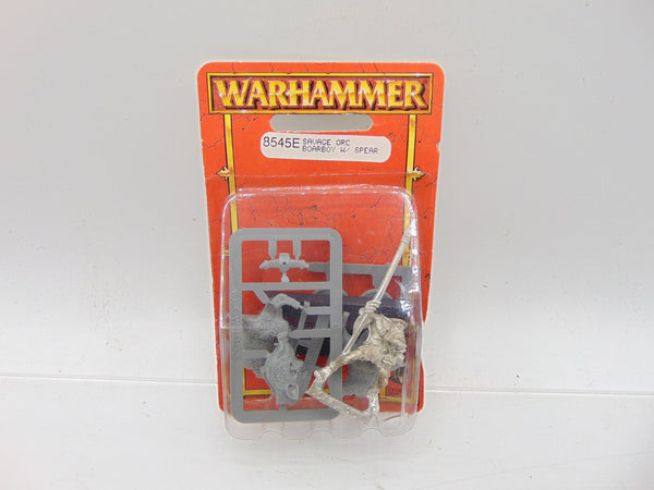 Savage Orc Boarboy with Spear