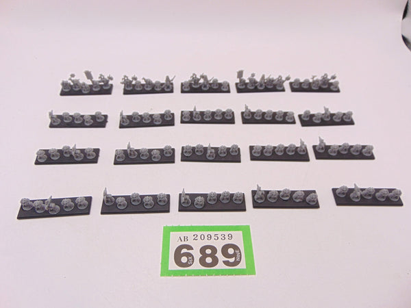 Epic Space Marines with Command stands