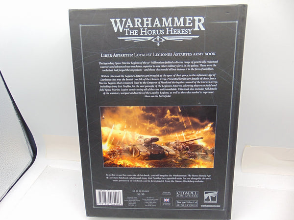 Liber Astartes Loyalist Legiones Astartes Army Book
