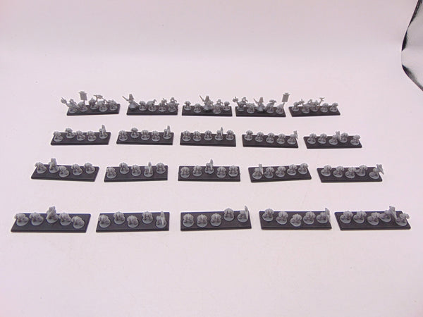 Epic Space Marines with Command stands
