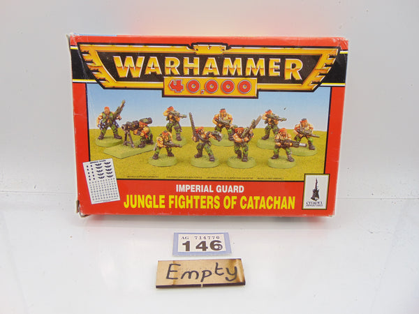 Jungle fighters of Catachan - EMPTY Box