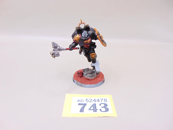 Captain with Jump Pack and Relic Shield