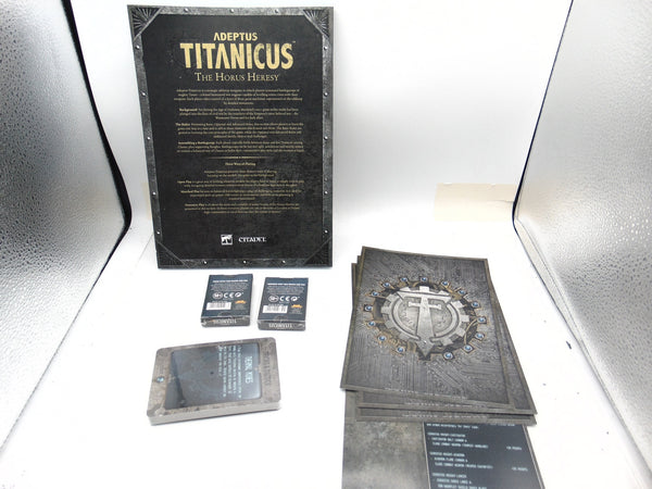 Adeptus Titanicus Rulebook & Weapon Card Packs