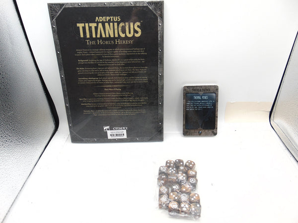 Adeptus Titanicus Rulebook & Dice Pack