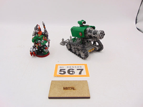 Techmarine & Thunderfire Cannon