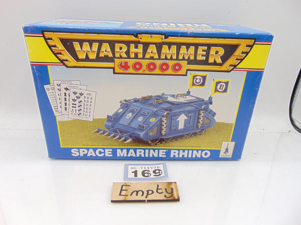 Space Marine Rhino - Empty Box