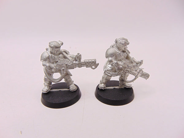 Kasrkin Flamer and Melta Troppers